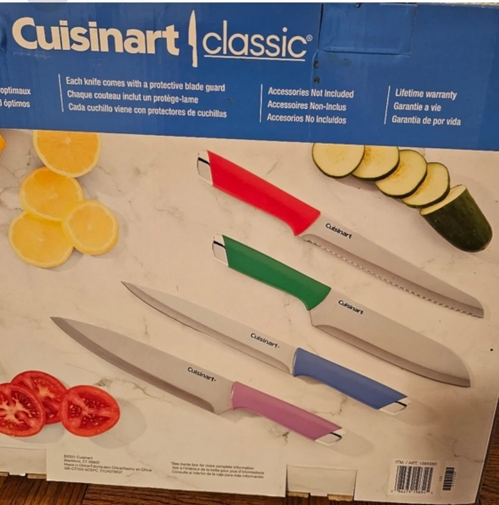 Cuisinart Classic - German Stainless Steel Knife Set - 6 pieces